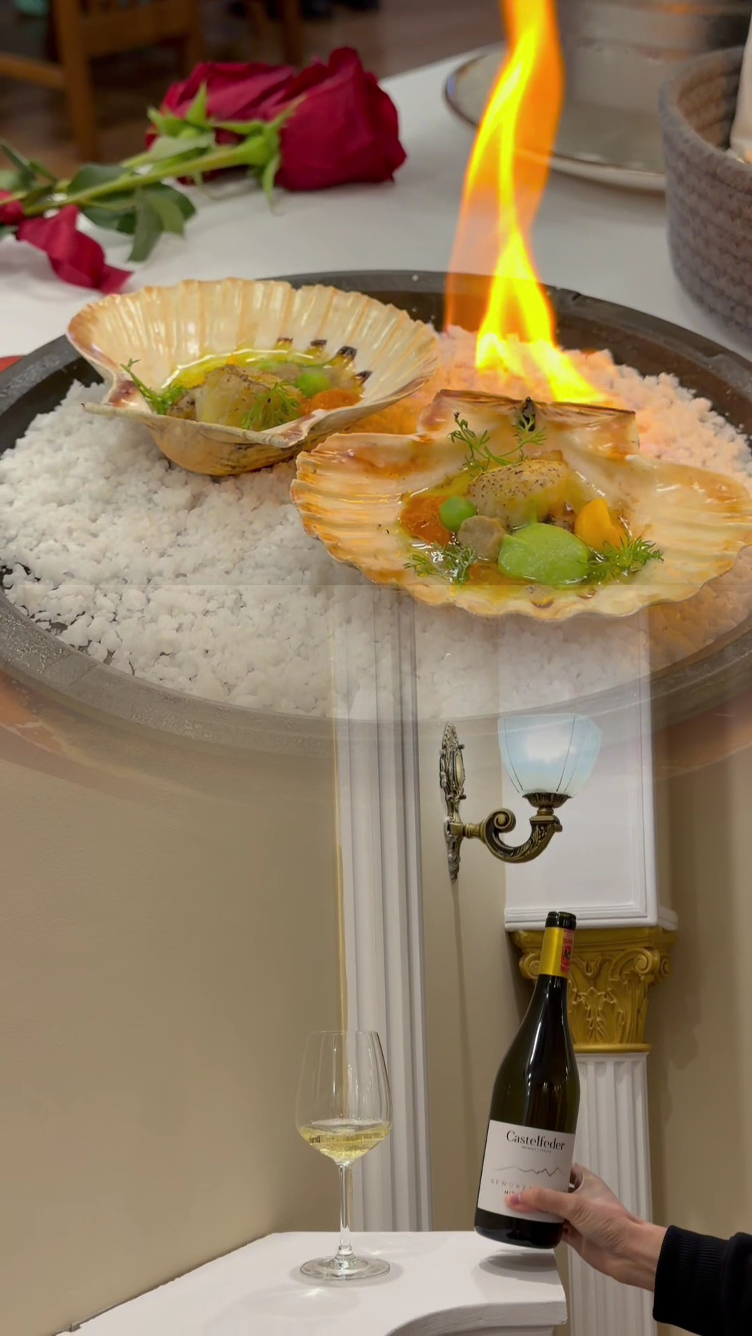 Seafood risotto