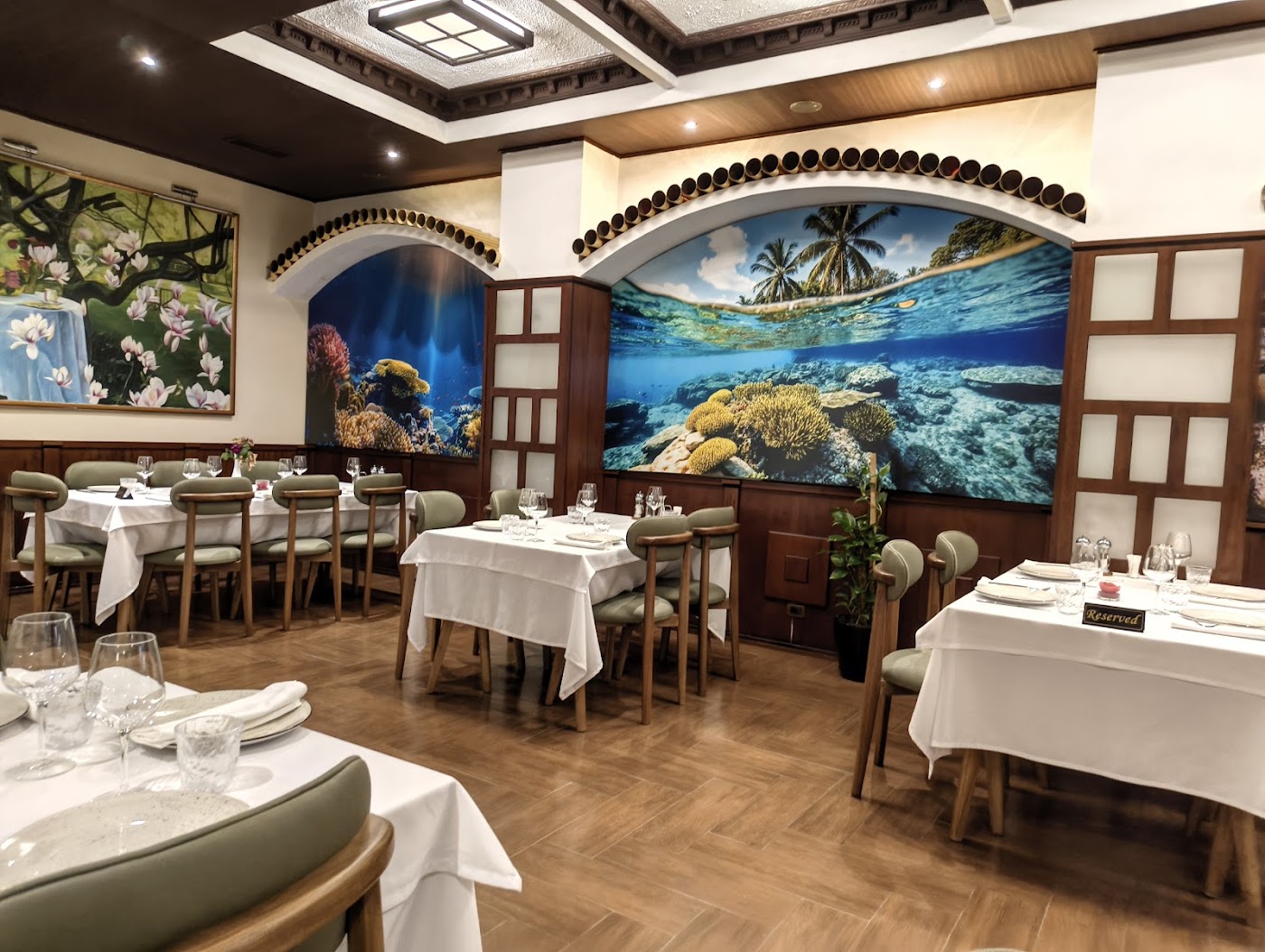 Restaurant interior