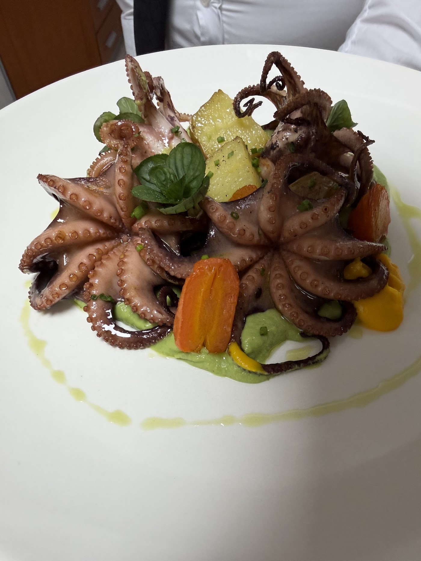 Fried seafood platter